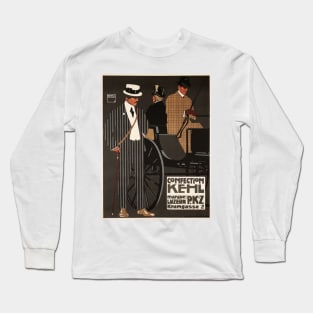 Confection KEHL Clothing German Mens Suit Fashion Advertisement Vintage Long Sleeve T-Shirt